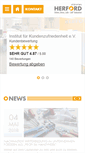 Mobile Screenshot of herford-elektro.de